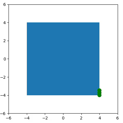 Robotic pick-and-place simulation